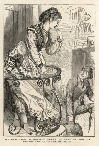 Balkondan vedalaşma by English School