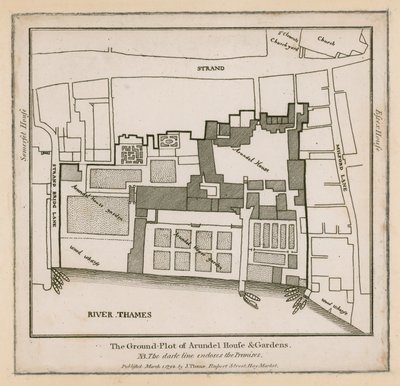 Arundel Evi ve bahçelerinin arsası by English School