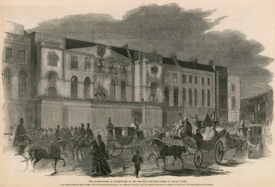 Majestelerinin doğum günü kutlamalarındaki aydınlatmalar - Londra, Regent Caddesi