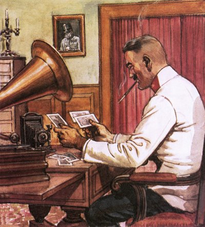 The intelligence chief, Alfred Redl by English School