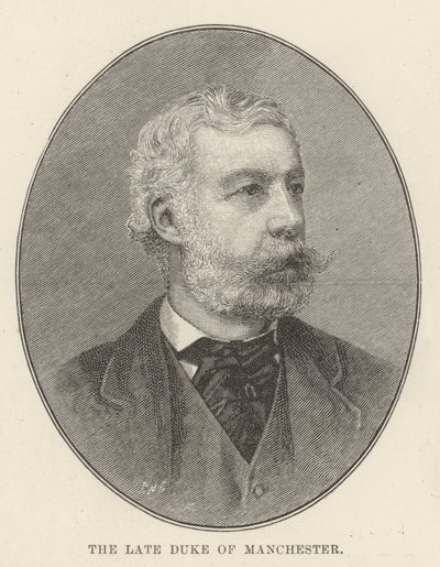 Geç Manchester Dükü (gravür) by English School