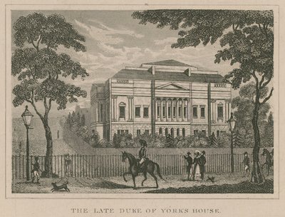 Yorks evinin geç Duke, Lancaster House, daha sonra York House by English School