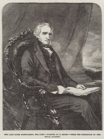 Geç James Montgomery, Şair (gravür) by English School