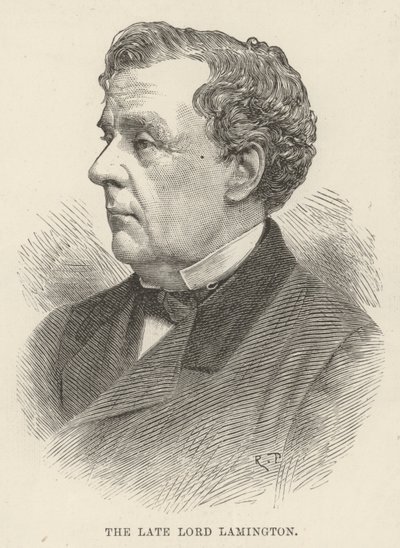 Rahmetli Lord Lamington (gravür) by English School