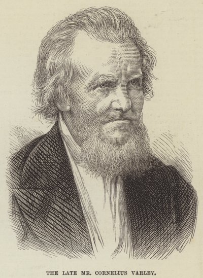 Merhum Bay Cornelius Varley (gravür) by English School