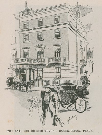 Merhum Sir George Tryons evi, Easton Place, Londra by English School