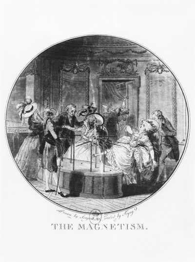 manyetizma, 1785 by English School