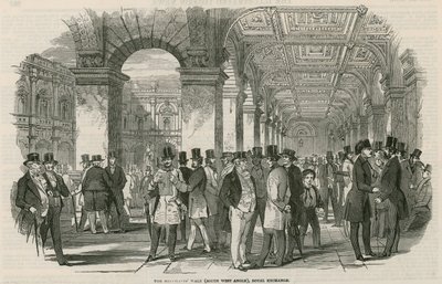 Tüccarlar yürüyor (güney batı açısı), Royal Exchange by English School