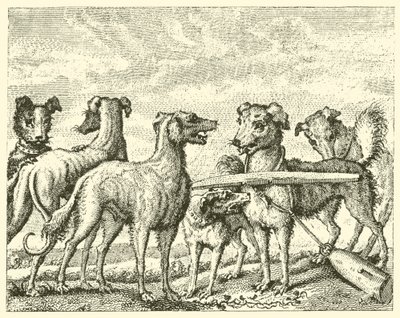Yaramaz köpek (gravür) by English School
