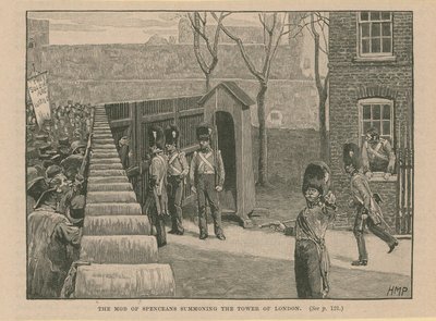 Kuleyi çağıran Spencean çetesi by English School