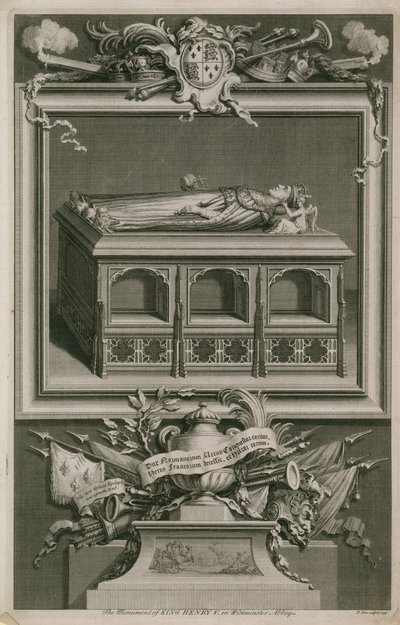 Henry V anıtı by English School
