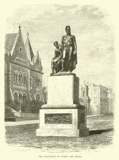 Burke ve Wills Anıtı by English School