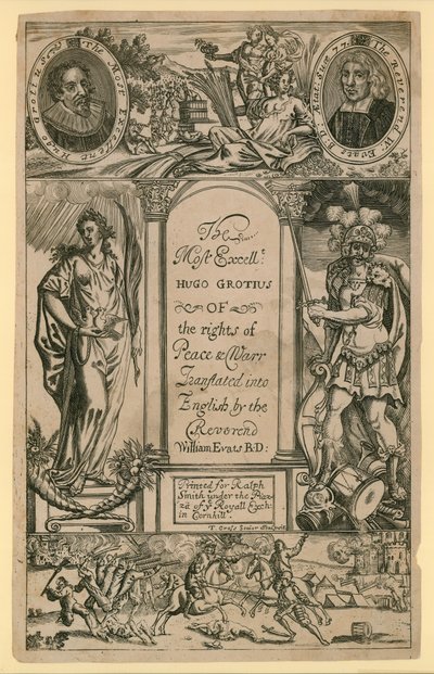 Barış ve Savaş hakkının en mükemmel Hugo Grotius