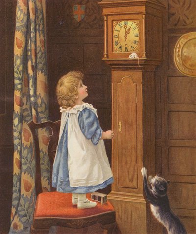 Fare saati çalıştırdı (chromolitho) by English School