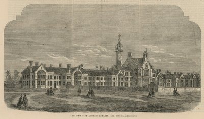 Yeni City Lunatic Asylum by English School