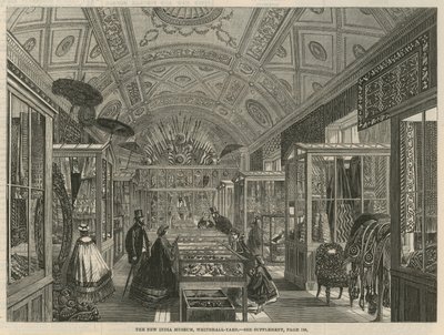 Yeni Hindistan Müzesi, Whitehall Yard, Londra by English School