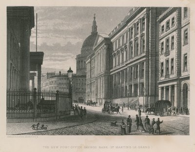 Yeni postane tasarruf bankası by English School