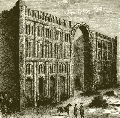 Babil sarayının kalıntıları by English School