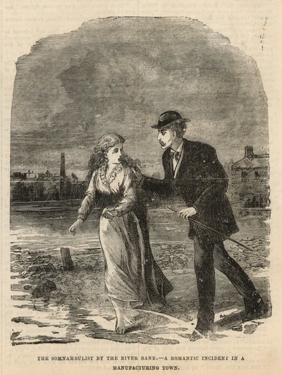 Nehir kıyısındaki somnambulist by English School