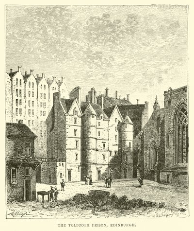 Tolbooth hapishanesi, Edinburgh by English School