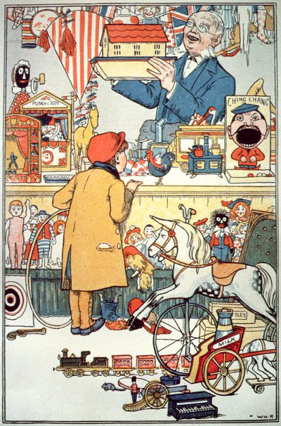 oyuncak dükkanı, c.1910 by English School