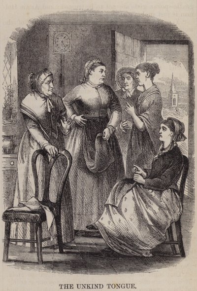 Kaba dil (gravür) by English School