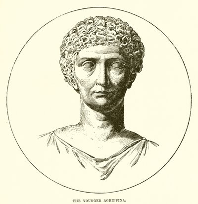 genç Agrippina by English School