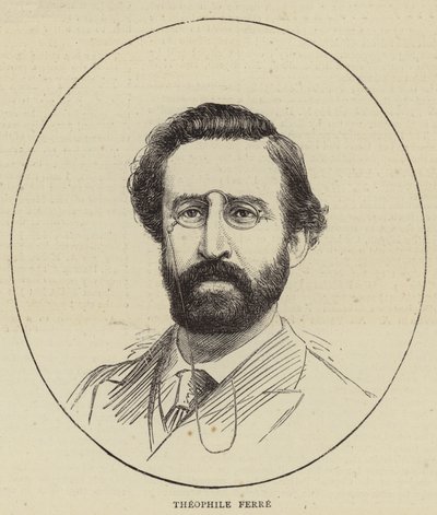 Theophile Ferre (gravür) by English School