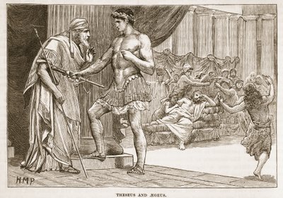 Theseus ve Ege by English School