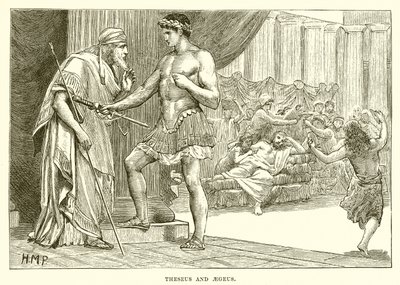 Theseus ve Ege by English School