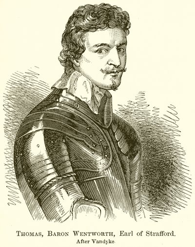 Thomas, Baron Wentworth, Strafford Kontu by English School