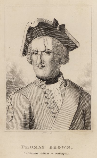 Thomas Brown, Dettingen