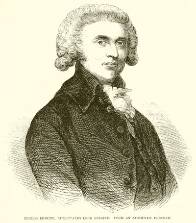 Thomas Erskine, daha sonra Lord Erskine by English School