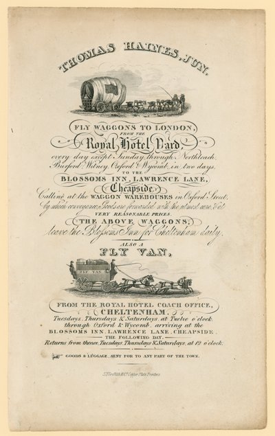 Thomas Haines. Reklamcılık by English School