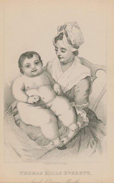 Thomas Hills Everett, on bir aylık by English School