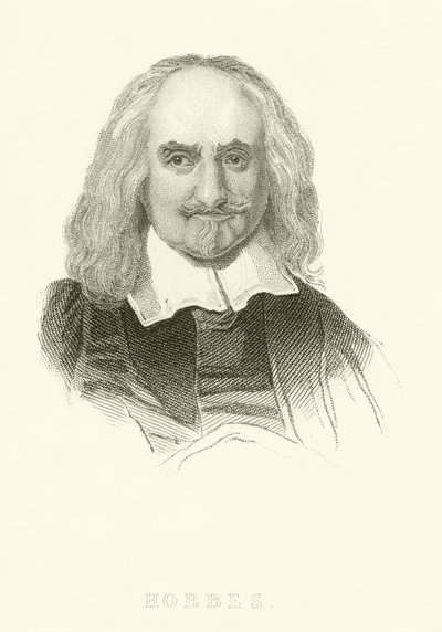 Thomas hobbes by English School
