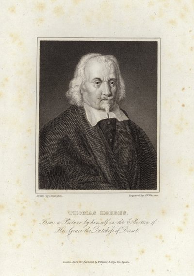 Thomas hobbes by English School