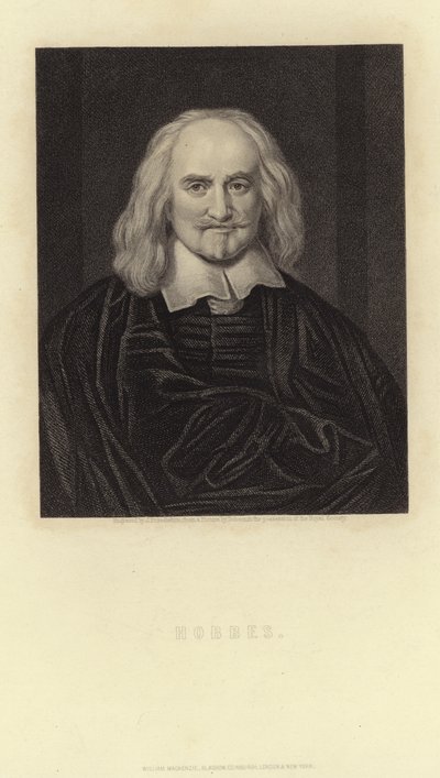 Thomas hobbes by English School