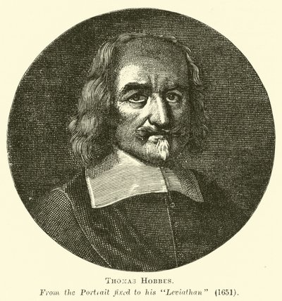 Thomas hobbes by English School