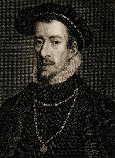 Thomas Howard (1536-72) 4. Norfolk Dükü (gravür) by English School