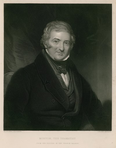 Oyun yazarı Thomas Morton by English School
