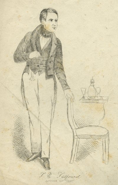 Thomas Noon Talfourd (gravür) by English School