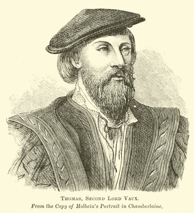 Thomas, İkinci Lord Vaux by English School