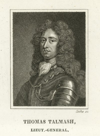 Thomas Talmash, Korgeneral (gravür) by English School