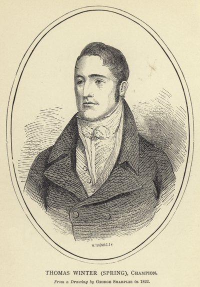 Thomas Winter, Bahar, Şampiyon, George Sharples