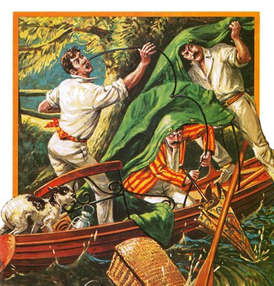 Teknede Üç Adam by English School