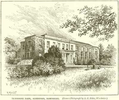 Tichborne Parkı, Alresford, Hampshire by English School