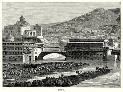 Tiflis (gravür) by English School