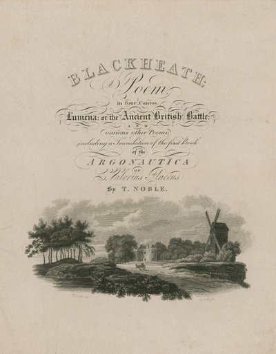 Blackheath için başlık sayfası by English School