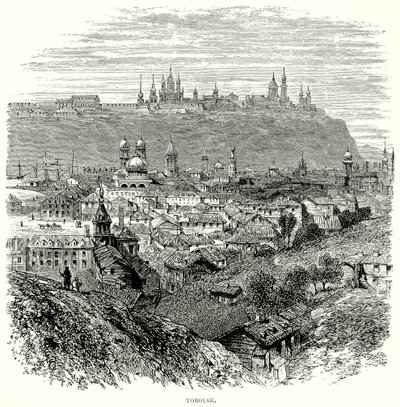 Tobolsk (gravür) by English School